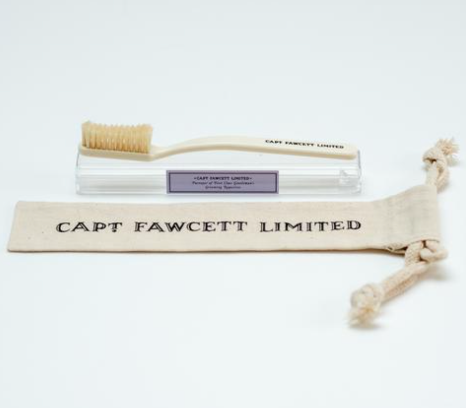Captain Fawcett Tannbursti - Natural Bristles
