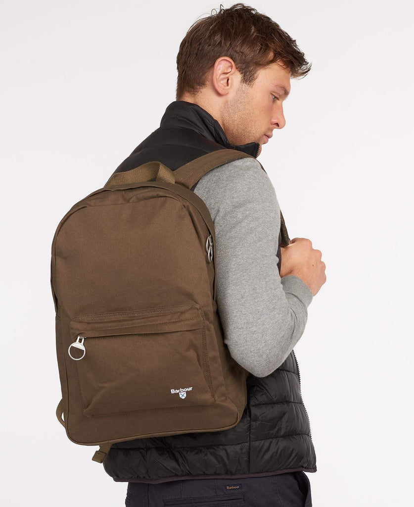 Barbour backpack sales olive